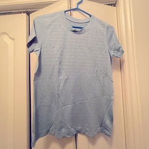 Blue short sleeve Lululemon t shirt
